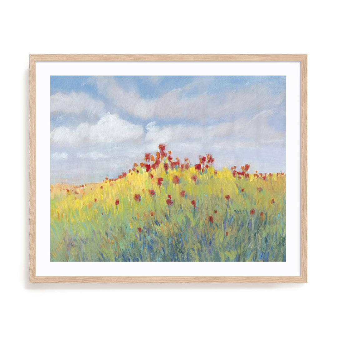 Summer Breeze Meadow II Wall Art