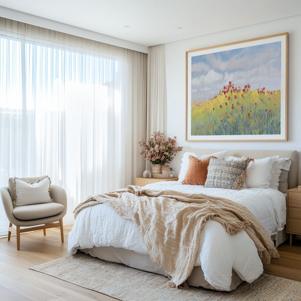 Summer Breeze Meadow II Wall Art
