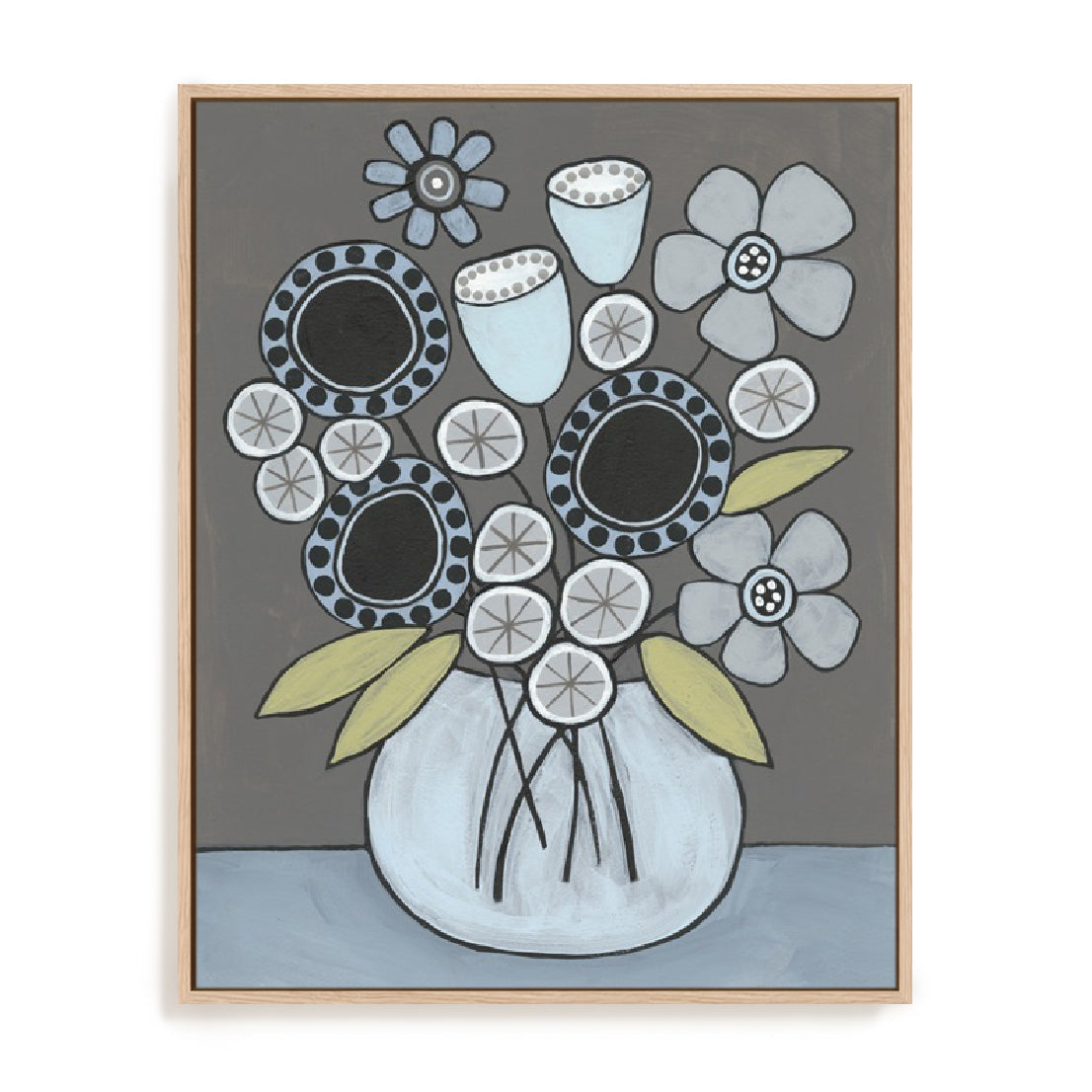 Happy Garden Flowers I Wall Art