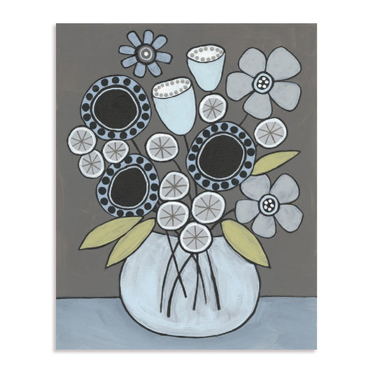 Happy Garden Flowers I Wall Art