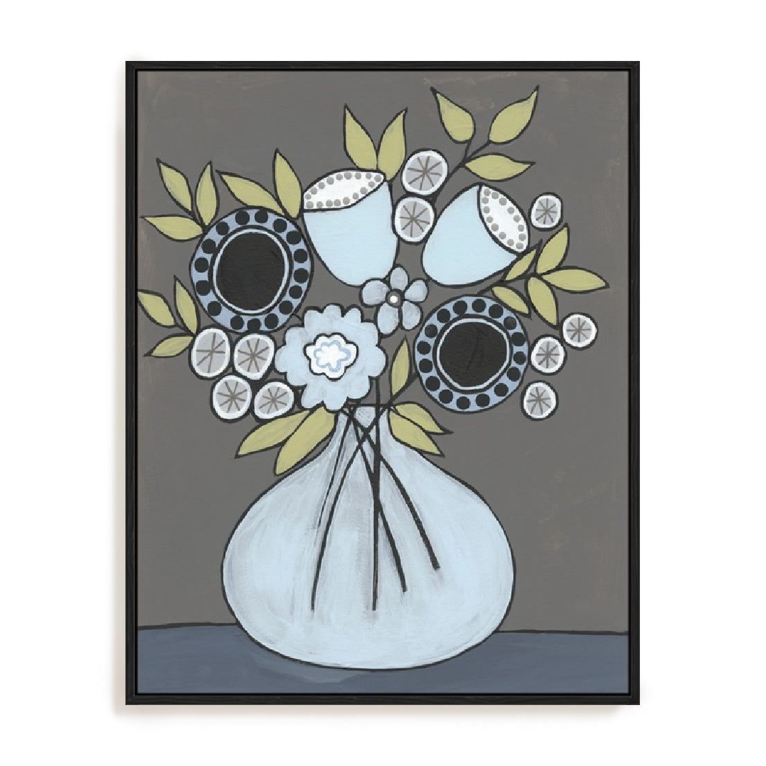 Happy Garden Flowers III Wall Art