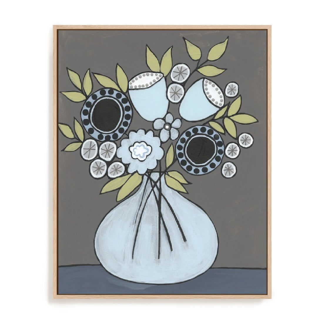 Happy Garden Flowers III Wall Art