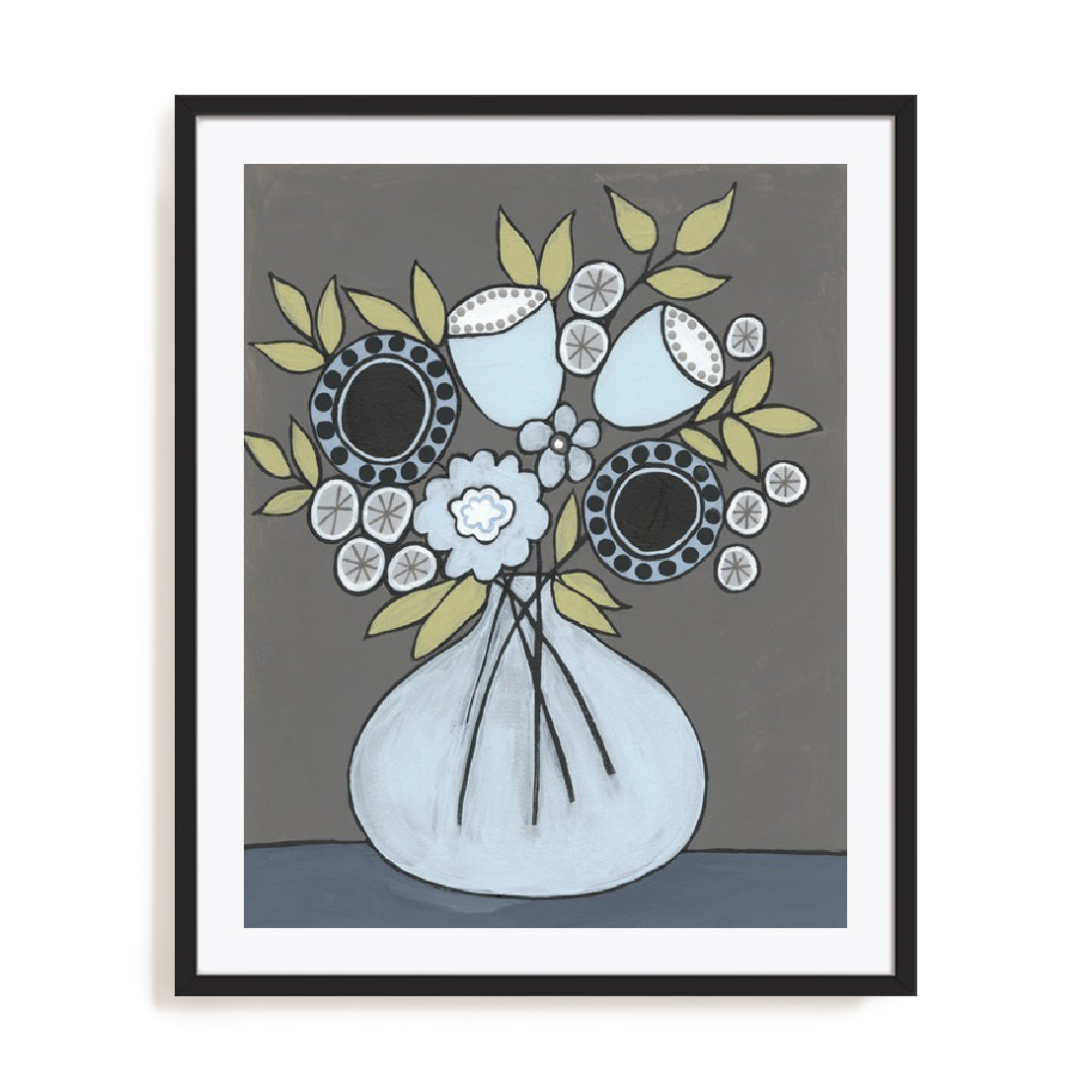 Happy Garden Flowers III Wall Art