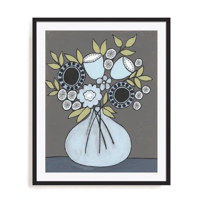 Happy Garden Flowers III Wall Art