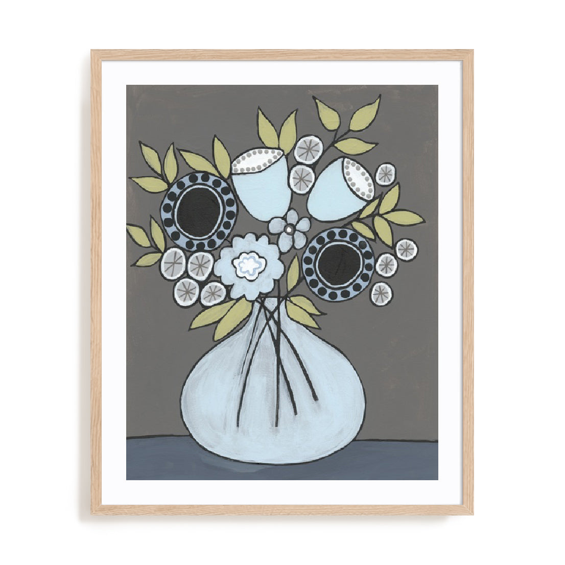 Happy Garden Flowers III Wall Art