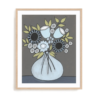 Happy Garden Flowers III Wall Art
