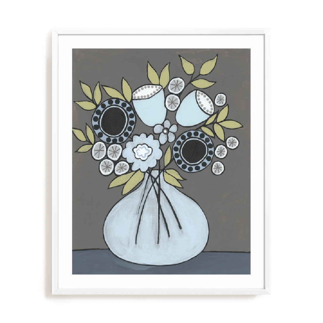 Happy Garden Flowers III Wall Art