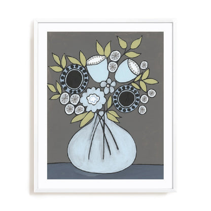 Happy Garden Flowers III Wall Art