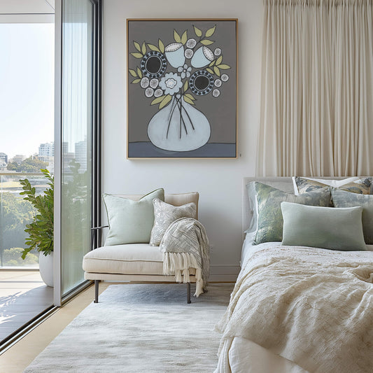 Happy Garden Flowers III Wall Art