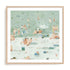 Summer Confetti I Wall Art #oran_natural-white-border