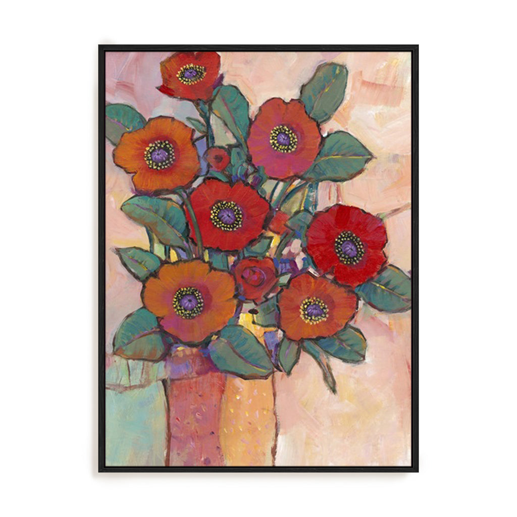 Poppies in a Vase I