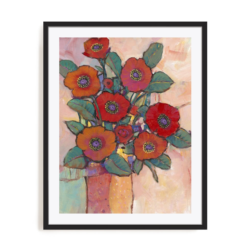 Poppies in a Vase I