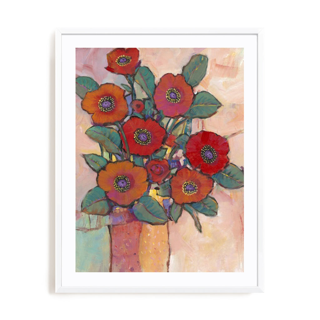 Poppies in a Vase I