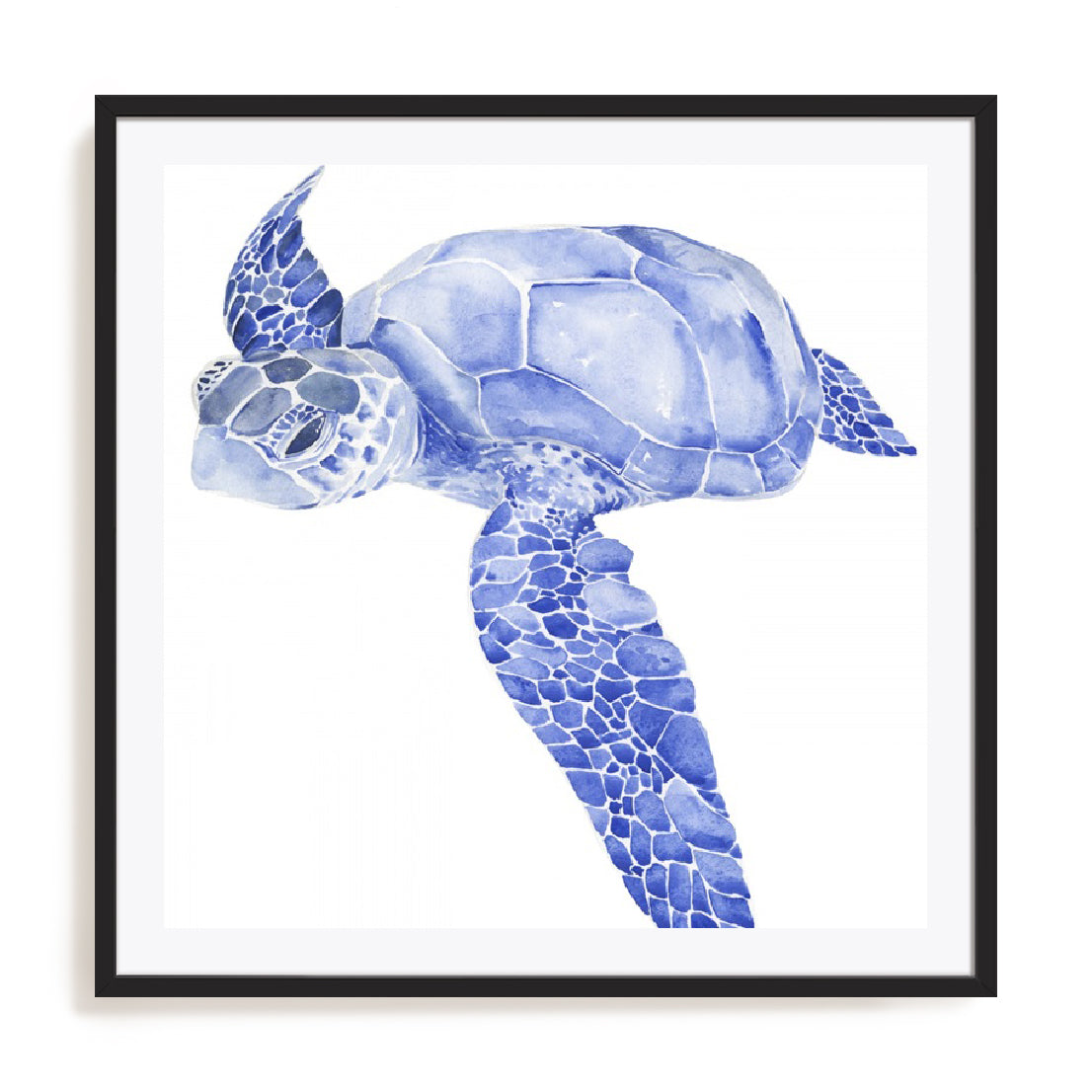Ultramarine Sea Turtle I Wall Art
