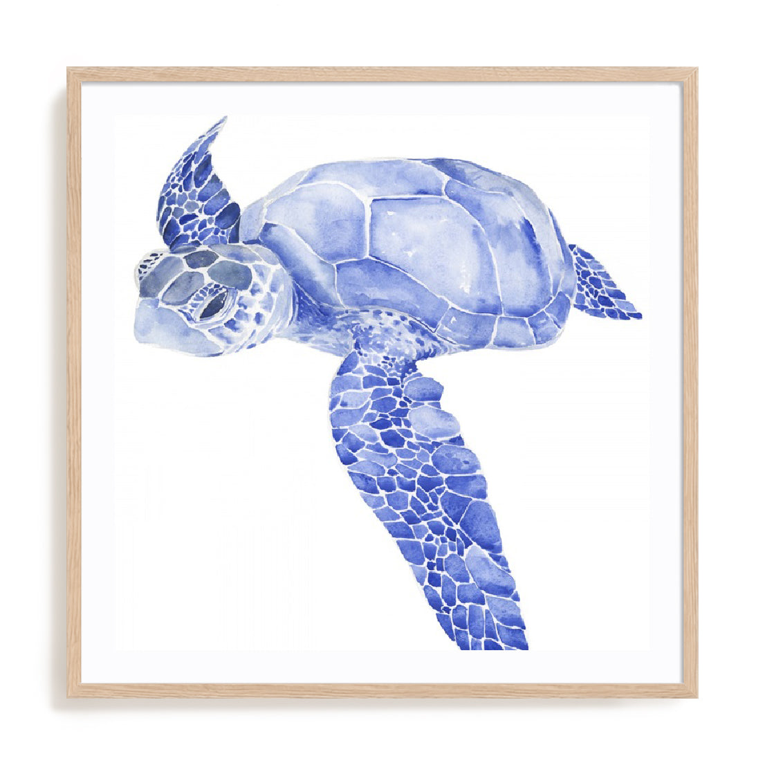 Ultramarine Sea Turtle I Wall Art