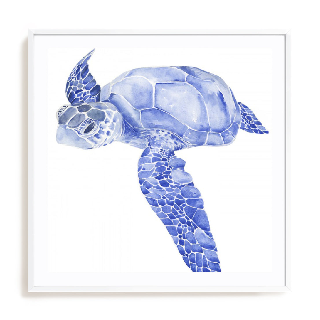 Ultramarine Sea Turtle I Wall Art