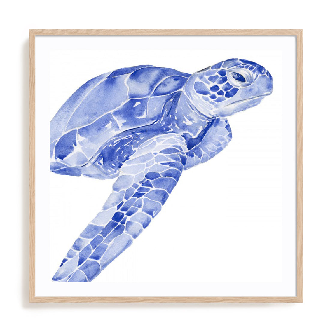 Ultramarine Sea Turtle II Wall Art