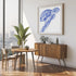 Ultramarine Sea Turtle II Wall Art