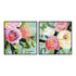 Brushy Floral I and II Wall Art