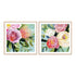 Brushy Floral I and II Wall Art