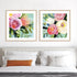 Brushy Floral I and II Wall Art