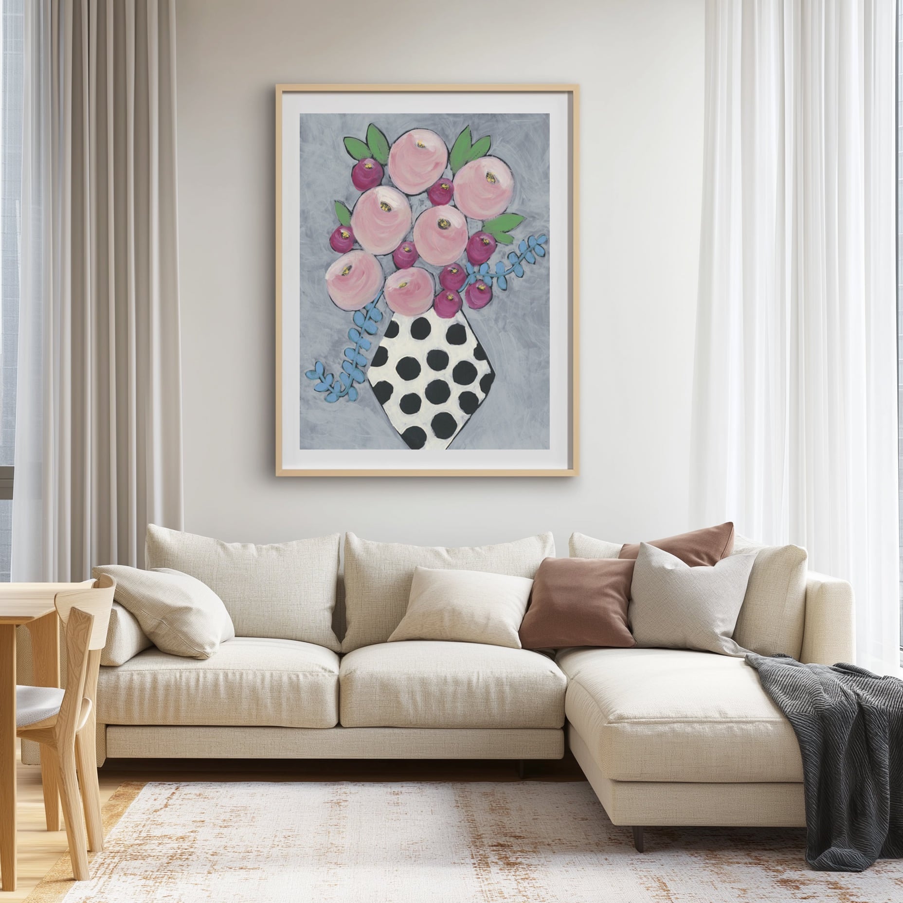 Floral Frolic I Wall Art
