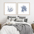Navy Seaweed IV and III Wall Art