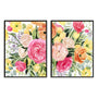 Blossomy Gathering I and II Wall Art
