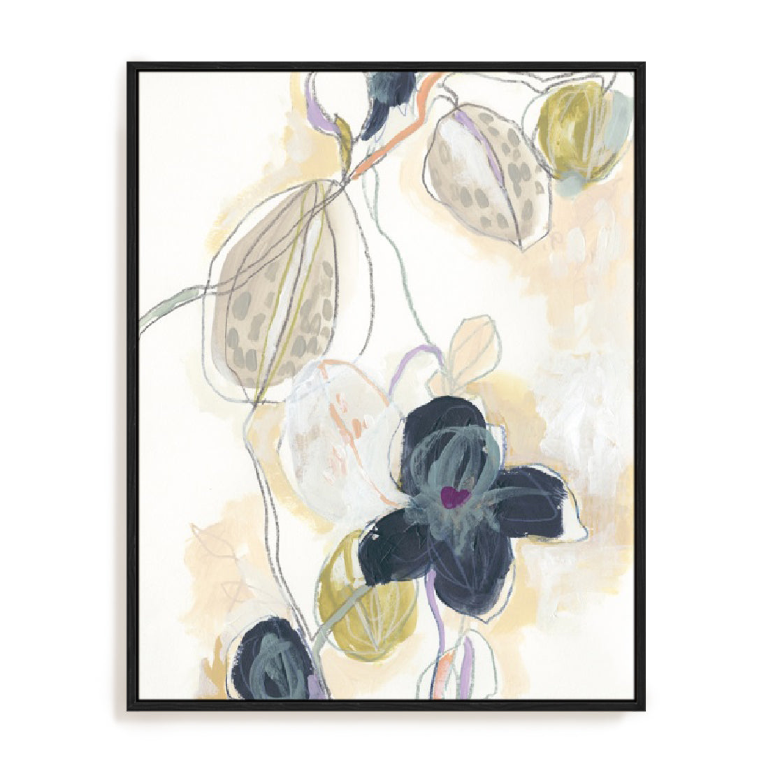 Abstracted Orchid I Wall Art