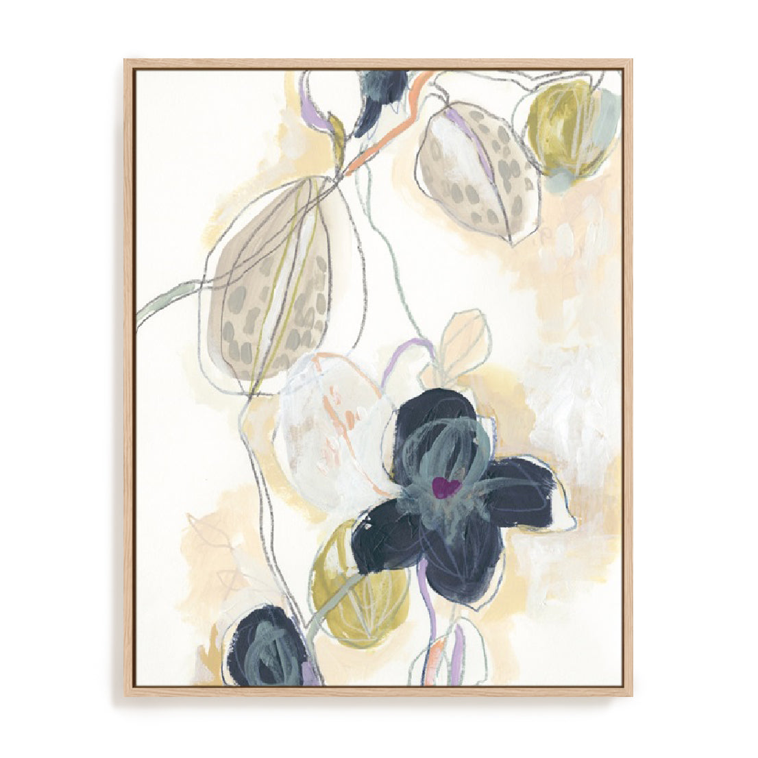 Abstracted Orchid I Wall Art