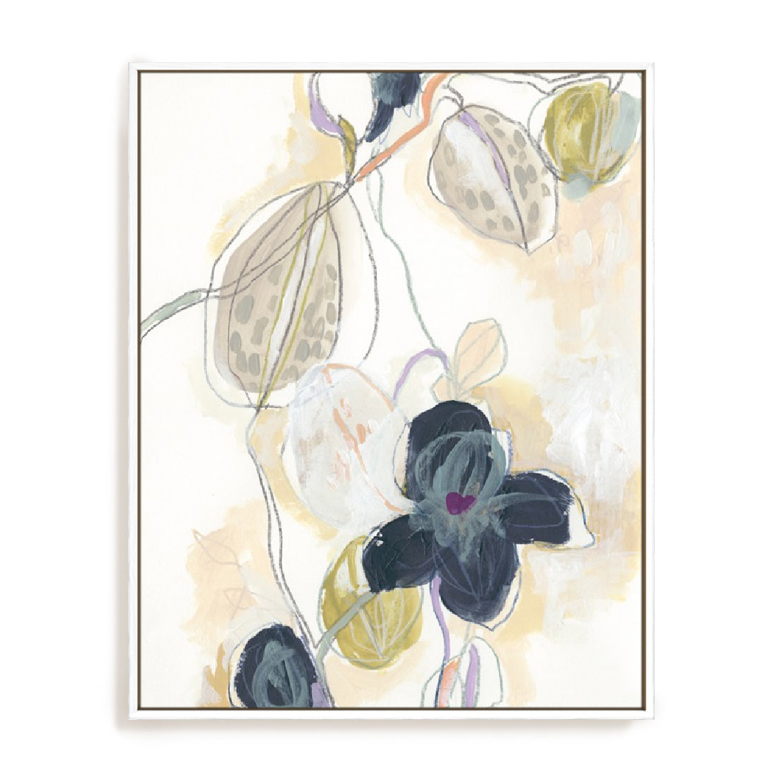 Abstracted Orchid I Wall Art