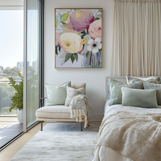Georgia Bouquet I Wall Art