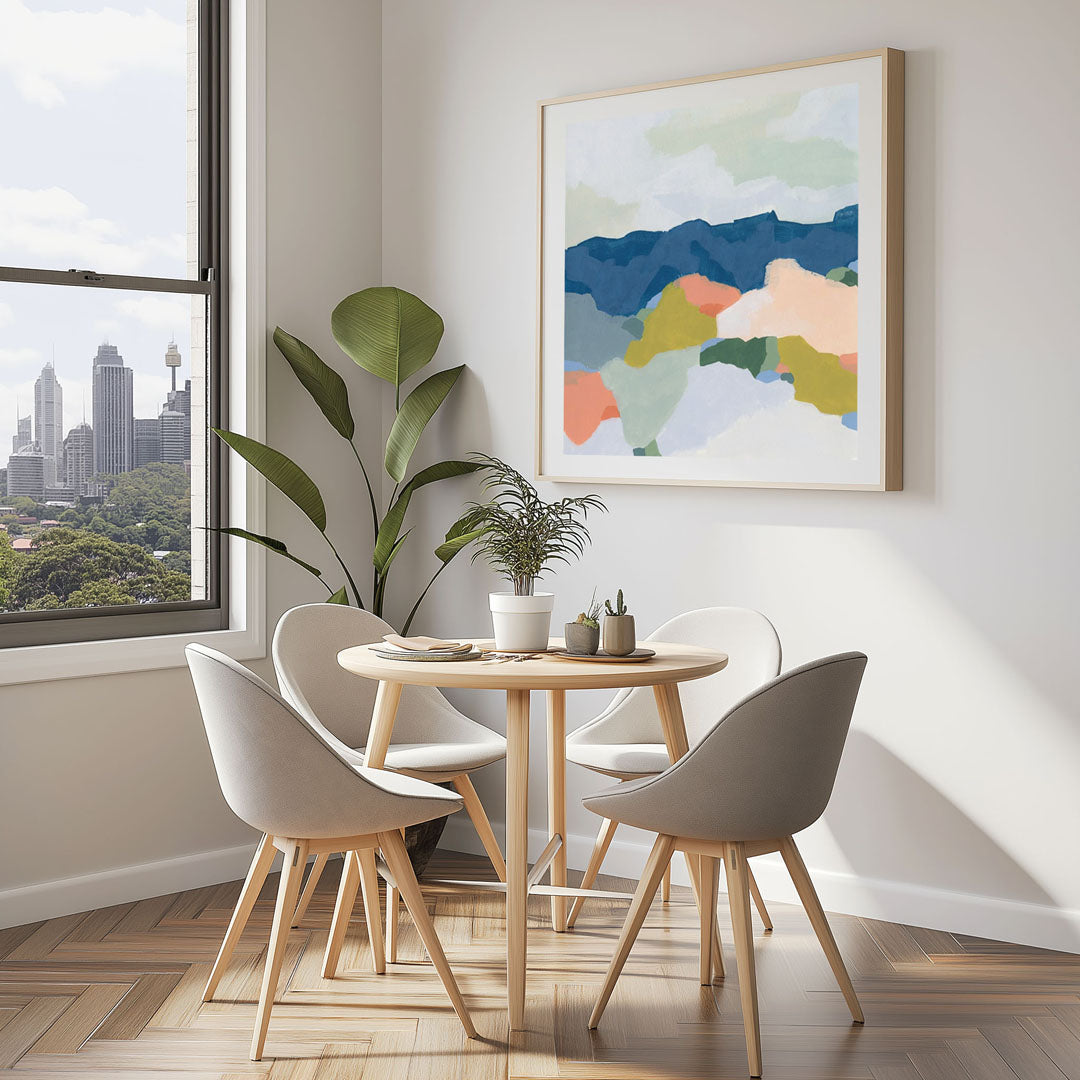 Mountain Mosaic I Wall Art