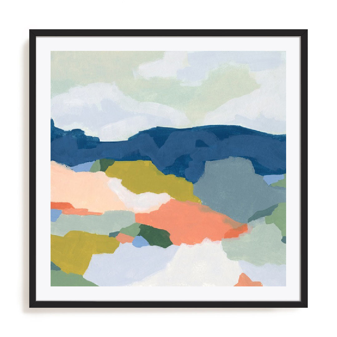 Mountain Mosaic II Wall Art