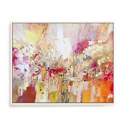 Red, White and Gold I Wall Art