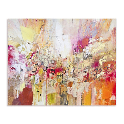 Red, White and Gold I Wall Art