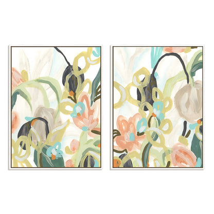 Tropical Jest I and II Wall Art