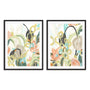 Tropical Jest I and II Wall Art
