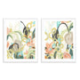 Tropical Jest I and II Wall Art