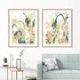 Tropical Jest I and II Wall Art