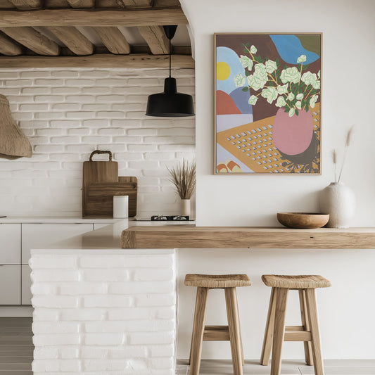 Portrait of Home V Wall Art