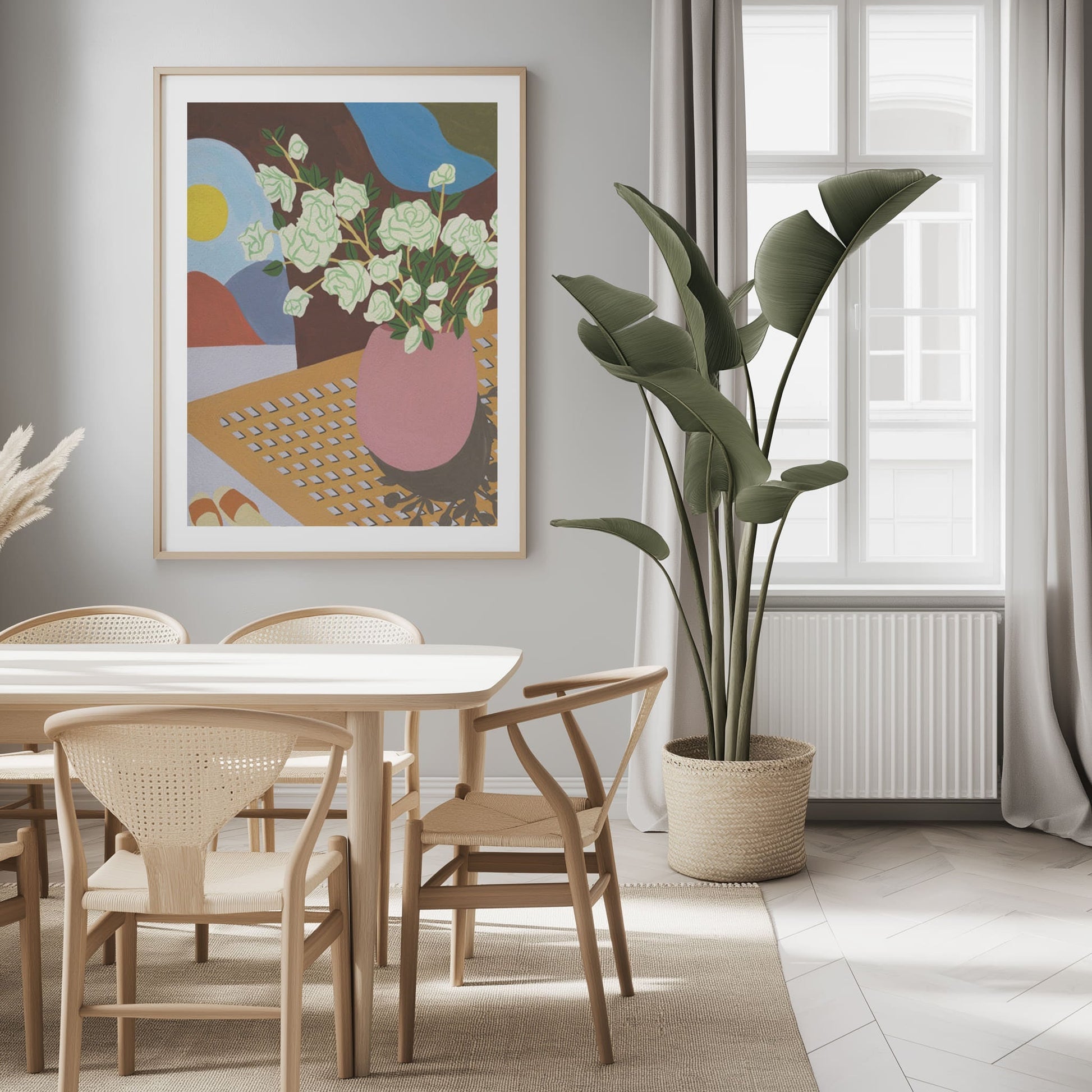 Portrait of Home V Wall Art