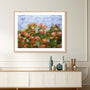Red Ribbon Roses Wall Art
