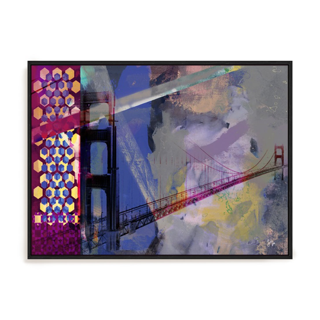 San Francisco Bridge Abstract II