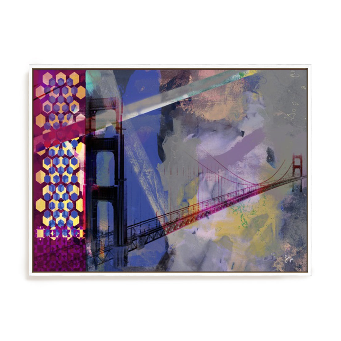 San Francisco Bridge Abstract II