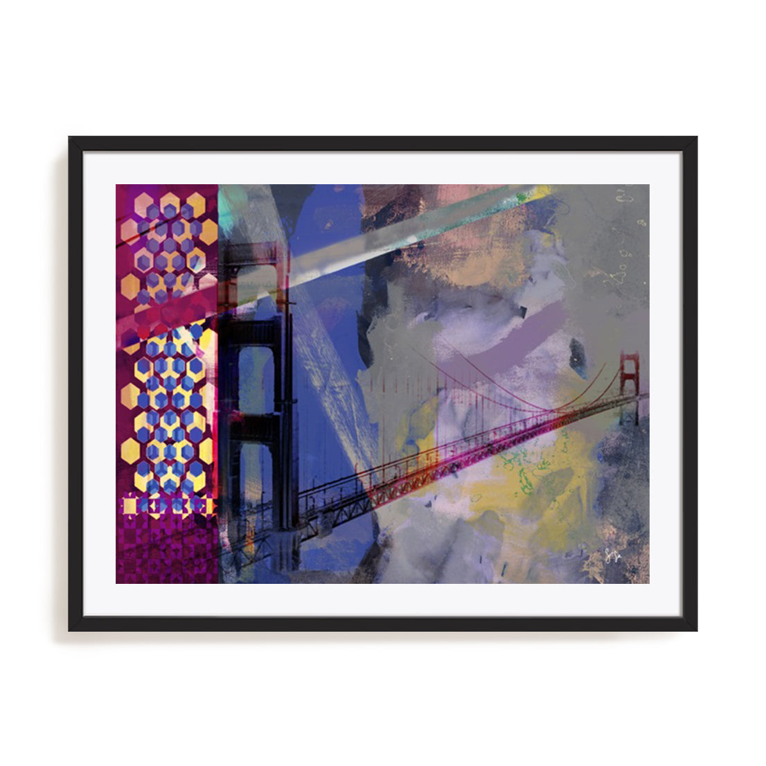 San Francisco Bridge Abstract II