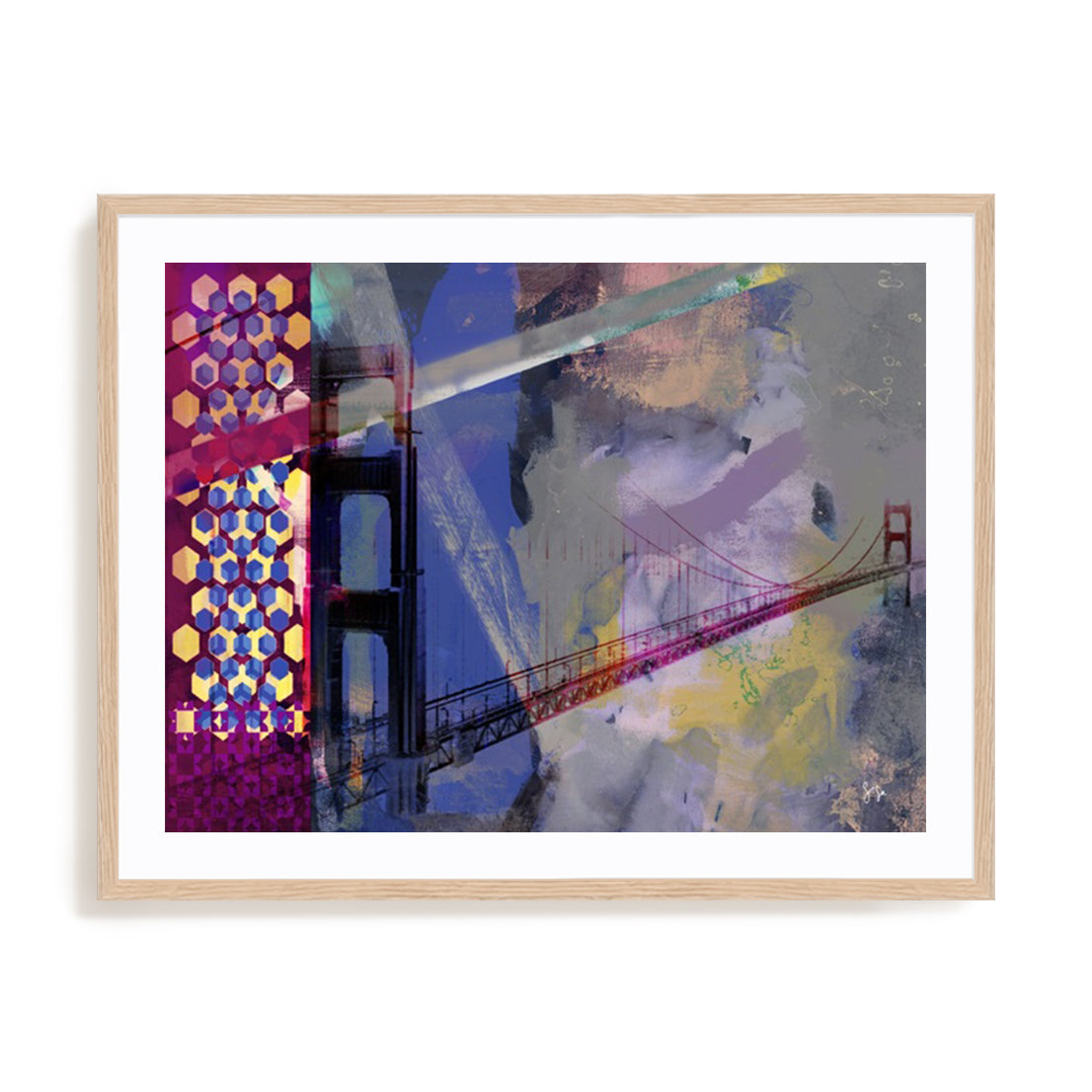 San Francisco Bridge Abstract II