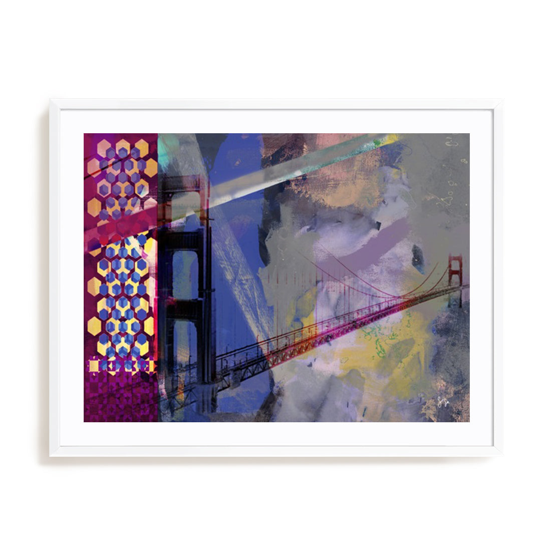 San Francisco Bridge Abstract II