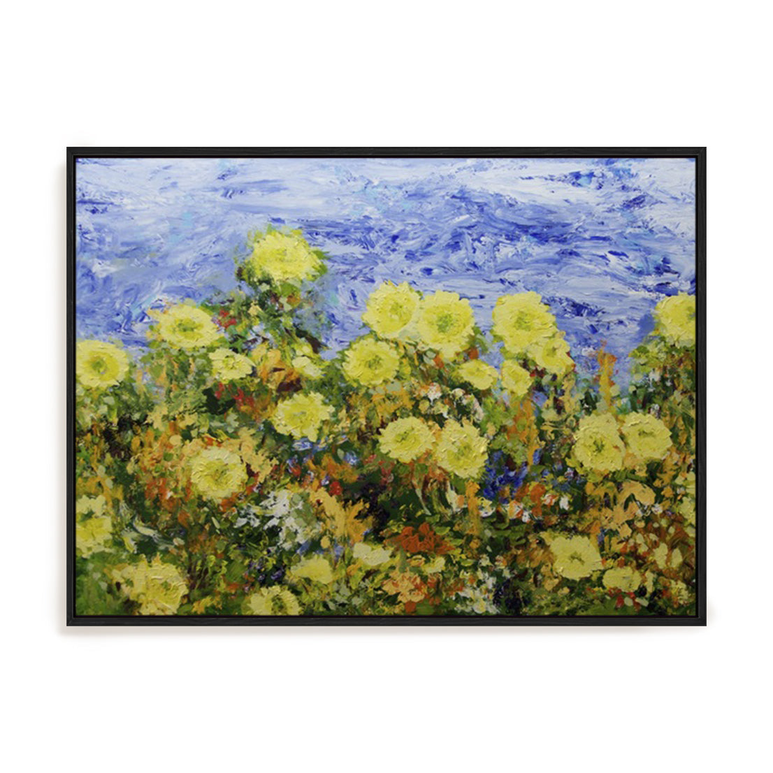 Storm over Summer Garden Wall Art