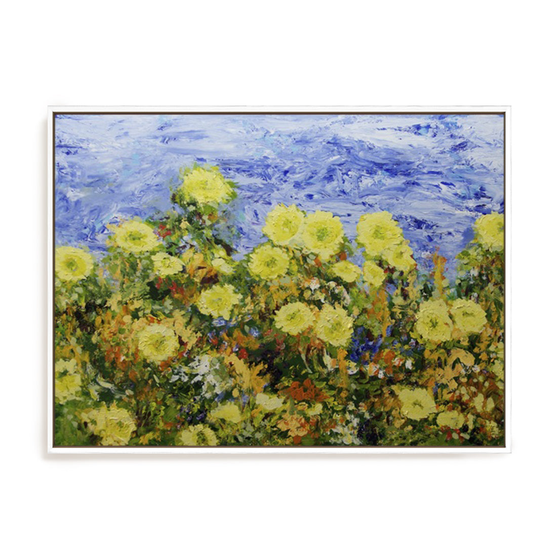 Storm over Summer Garden Wall Art
